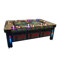 Machine de jeu Water Dragon 2 Fish Game avec armoire métallique, fonctionnant à pièces, pour 6 joueurs, jeu pour enfants avec 26 jeux en 1, en anglais