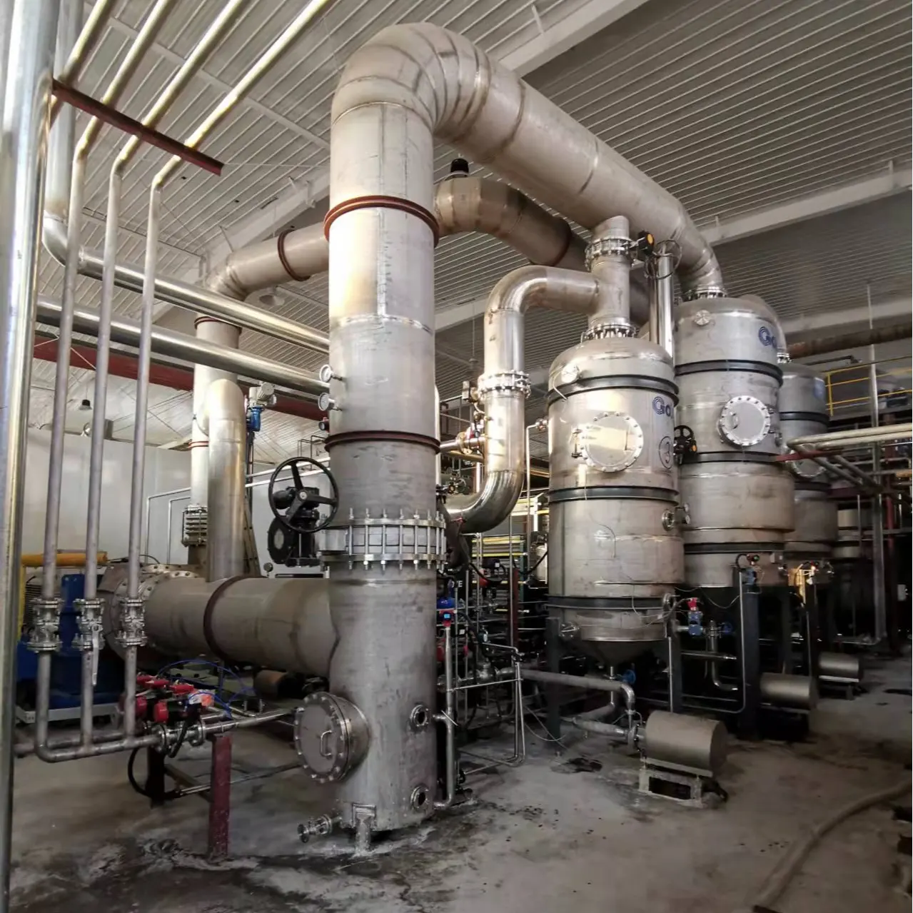 Industrial Vacuum Evaporator for High-Salt Wastewater Crystallization