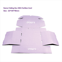 Fabricante personalizado impreso Color cartón Mailer envío postal caja de embalaje de papel corrugado caja de envío