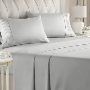 Luxury Hotel Duvet Cover Sets Sheet Pillowcase 100 Cotton Bed Sheets Set