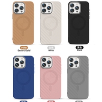 Étui de téléphone magnétique antichoc en TPU PinJun pour 16 Pro Max avec support portable, vente en gros d'usine