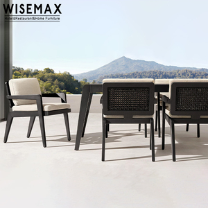 WISEMAX ensemble <span class=keywords><strong>de</strong></span> meubles <span class=keywords><strong>de</strong></span> patio en aluminium tables d'extérieur ensembles <span class=keywords><strong>de</strong></span> salle à manger d'extérieur 4-6 <span class=keywords><strong>personnes</strong></span> longue <span class=keywords><strong>table</strong></span> à manger avec <span class=keywords><strong>12</strong></span> chaises pour <span class=keywords><strong>jardin</strong></span> - Product Image 6