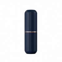 Rouge à lèvres de luxe mat de haute qualité, texture multicolore naturelle, longue tenue, maquillage de fête, tube noir, marque privée