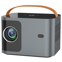 Projecteur LED intelligent portable OEM ODM HTP H89 avec Android 9 1080p Home Cinéma LCD Vidéo