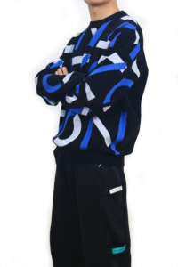 Suéter de Punto Personalizado al por Mayor, Diseño de Moda, Nuevo, Básico, Cuello Redondo, Manga Larga, para Hombre, para Primavera - Product Image 6