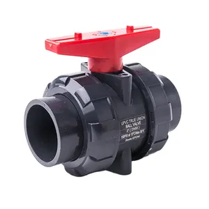 Customization Factory Manufacture Ball Valve Plastic Pvc Line Pfa Electric Polypropylene Ball Valve