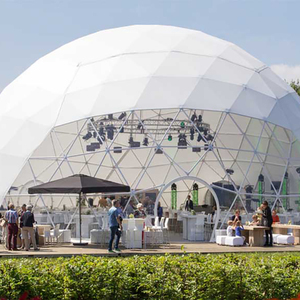 6M 8M 10M 12M 15M prix usine étanche résistance aux UV et couche d'isolation dôme tente camping pour station et hôtel - Product Image 4