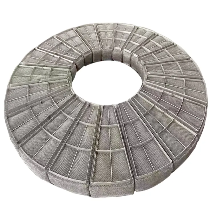 Stainless steel wire mesh demister pads knit mesh
