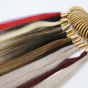 Màu Sắc Mới Nhẫn Tóc Biểu Đồ 100% Con Người Tóc Màu Nhẫn Với 46 Màu Sắc Cho Phần Mở Rộng Tóc Balayage Cô Gái Tóc Vàng - Product Image 3