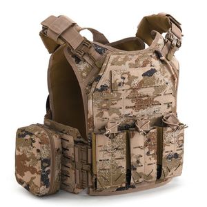 Nuevo Modelo de Chaleco Táctico Multifuncional de Nailon con Camuflaje, Chaleco de Protección Individual Portátil para Entrenamiento con Características de Corte Láser - Product Image 2