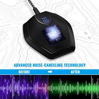 Microphone de conférence USB Tonor G11 2023 pour salle de réunion avec table longue et chaises