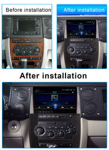 8 + 256GB Android 10 para Jeep Cherokee/Commander XK 2007-2008 Radio de coche NAVI Multimedia IPS pantalla navegación GPS - Product Image 2