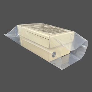 Riciclaggio personalizzato gratuito LDPE GRS trasparente abbigliamento in plastica borsa in polietilene con avviso di soffocamento e stampa di segni - Product Image 5