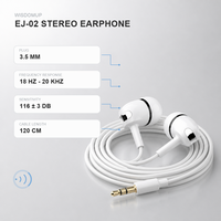 Écouteurs intra-auriculaires filaires plats de haute qualité, écouteurs MP3, écouteurs mobiles