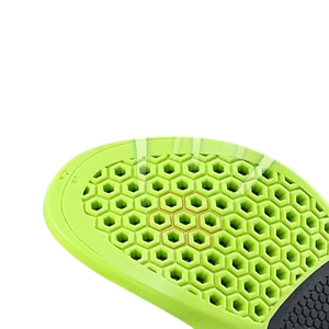 Cómodas plantillas de PU de alta elasticidad, soporte de arco, insertos de zapatos acolchados, absorbentes de golpes, zapatos deportivos transpirables, suela interior - Product Image 4