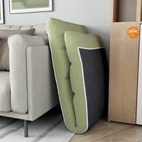 Meubles de maison en tissu modernes, lit pliant confortable pour dortoir, tabouret avec dossier, chaise paresseuse sans pieds, canapé tatami, salon