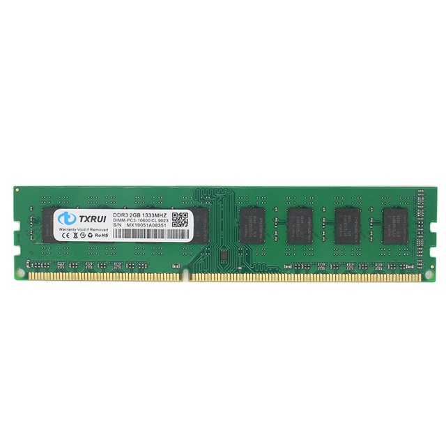Computer Parts Original Sec Chips Ram Used Pull Out Desktop Pc Ram 1333mhz Ddr2 2gb Ram