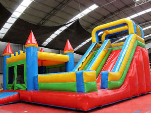 Castillo Inflable de Grado Comercial, Tamaño Personalizable, Casa de Brinco Inflable, Fabricante de <span class=keywords><strong>Castillos</strong></span> Inflables - Product Image 4