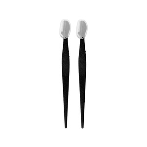Mini-tondeuse à sourcils, rasoir à sourcils en acier inoxydable, rasoir à sourcils noir, fabricant d'outils de beauté et de maquillage en gros. - Product Image 2