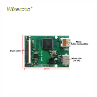 Écran Micro OLED Wisecoco 0,71 pouce 1920*1080 HD Haute luminosité 500cd/m2 Écran LCD AMOLED pour AR/VR