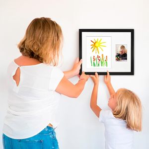 Nouveau cadre pour œuvres d'art des enfants, cadre de présentation pour les créations des enfants et pour ranger également les photos des artistes enfants - Product Image 2