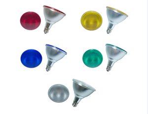 <span class=keywords><strong>LED</strong></span> PAR38 15W Lente transparente/de color SMD Reflector 120 grados Haz PAR38 Foco E27 Impermeable IP65 Carcasa de vidrio - Product Image 1
