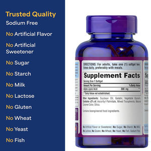 Ácido alfa lipoico de alta calidad que apoya la salud antioxidante y el metabolismo del azúcar, suplemento dietético en cápsulas blandas. - Product Image 5