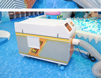 Machine de nettoyage de balles multifonctionnelle intégrée pour piscine à balles et château coquin Équipement de jeu doux