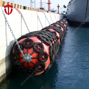 Fender pneumatique flottant haute performance en polyurée longue durée pour quais et ports, certifié ISO - Product Image 2