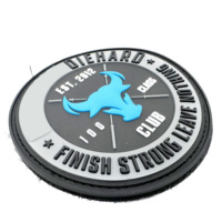 Écussons personnalisés de bonne qualité Fabrication en usine Vêtement Fer sur PVC Écussons en silicone Écussons souples en caoutchouc Style pour chapeaux casquettes