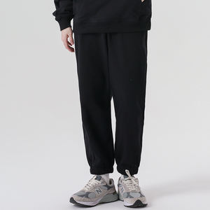 กางเกงสเวตแพนท์ผู้ชายแบบสั่งทำพิเศษ ลายนูน 100% ผ้าฝ้าย คุณภาพสูง กางเกงลำลองผ้าฝ้าย พิมพ์โลโก้ - Product Image 2