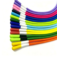 Prix d'usine – Cordons tressés écologiques mouchetés avec embouts en silicone assortis pour sacs à vêtements, sweats à capuche et pantalons de survêtement
