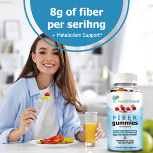 Factory Dietary Fiber Gummies with B Vitamins Inulin and Chromium for Gut Health Support and Metabolism Function - Product Image 5