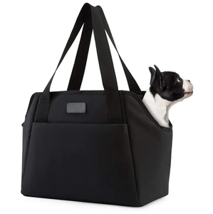 Vente en gros de logo personnalisé, portable et étanche pour <span class=keywords><strong>chien</strong></span>, fourre-tout, sac à bandoulière robuste pour animaux de compagnie, sac pour chat de qualité supérieure, sac de transport pliable pour animaux de compagnie - Product Image 1