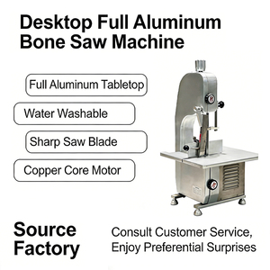 Scie à os professionnelle pour boucher <span class=keywords><strong>de</strong></span> supermarché : solution efficace à la lenteur <span class=keywords><strong>de</strong></span> la découpe manuelle avec moteur en cuivre <span class=keywords><strong>de</strong></span> 650 W - Product Image 3