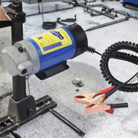 Mini pompe d'extraction de liquide essence/huile OEM 12V 100W pour l'industrie automobile avec tuyaux, siphon électrique