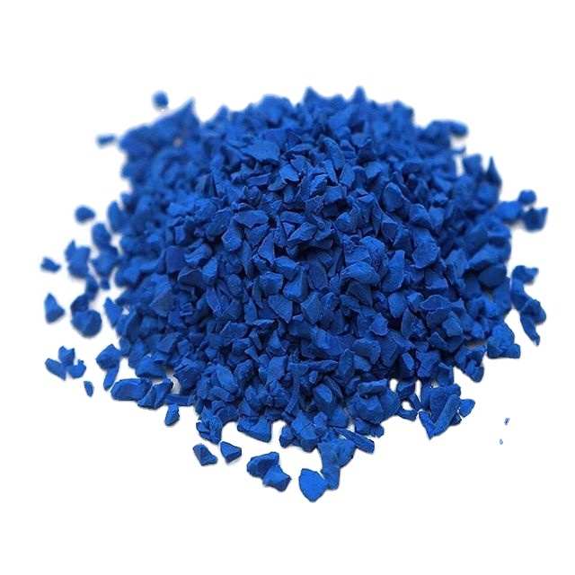 1-3mm 2-4mm rust blue yellow epdm sbr rubber scraps/crambs