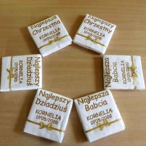 100% katoenen badstof handdoek met aangepast logo borduurwerk, geschikt voor sportkleding en ondergoed. - Product Image 6