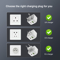 Adaptateur de chargeur mural Offres Spéciales 20W Type-C EU/US certifié CE FCC ROHS pour prise britannique compatible avec 14 téléphones Pro et mobiles