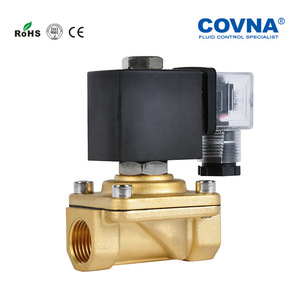 Vanne solénoïde en laiton Covna 2W31, orifice de 25 mm, pour eau, air, huile, usage industriel - Product Image 4