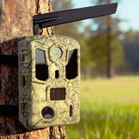 Caméra de chasse Sensvision 2K avec capteur CMOS, 4G LTE, alimentation solaire, étanche, déclenchement rapide pour la chasse au cerf