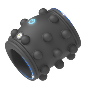 Commercio all'ingrosso in Silicone da uomo anello del pene di vibrazione eiaculazione ritardo Coop <span class=keywords><strong>con</strong></span> testa ad anello e manica giocattolo del sesso - Product Image 1