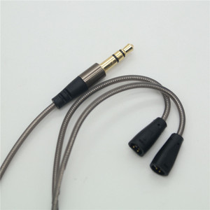 Replacement <b>Audio</b> <b>Cable</b> For Ie80 Ie8 Ie8i Headphones 1.2M Metal Braided 3.5mm Jack Tin Plated Copper <b>Digital</b> Products - Product Image 3