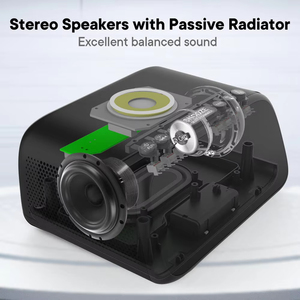 Lámpara de Noche RGB Personalizada para Hotel con Cargador Inalámbrico de 15W, Reloj Despertador Digital, Altavoz Bluetooth y Función Snooze - Product Image 5