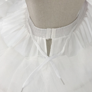 <span class=keywords><strong>Jupon</strong></span> de mariée blanc bouffant à 7 <span class=keywords><strong>cerceaux</strong></span>, grand <span class=keywords><strong>jupon</strong></span> de mariée volumineux - Product Image 3