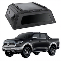 Capuchon de lit de camionnette à double cabine en alliage d'aluminium 4X4 personnalisé pour Great Wall Cannon Gwm Poer