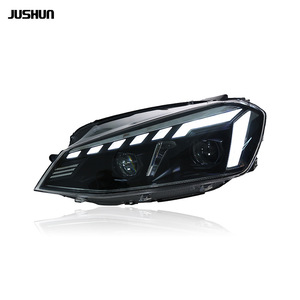 Kit de rétrofit pour feux avant Jushun Golf 7 avec feux de jour LED et clignotants séquentiels 2013-2017 - Product Image 5
