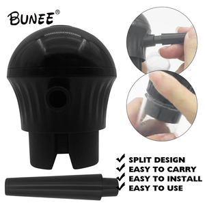 Herramientas de salón más vendidas, bomba de mano de plástico negro, polvo de fibras para el cabello, aplicador de aerosol eléctrico para tienda de peluquería profesional - Product Image 4