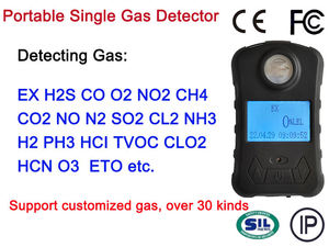 Xách tay duy nhất hydrocarbon HC Gas <span class=keywords><strong>Detector</strong></span> xách tay H2 gas Leak <span class=keywords><strong>Detector</strong></span> phân tích khí - Product Image 5