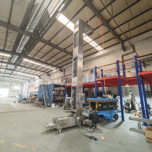 Voedselveilige Z-emmerlift - Verstelbare, hoog-efficiënte verticale heftruck - Product Image 2